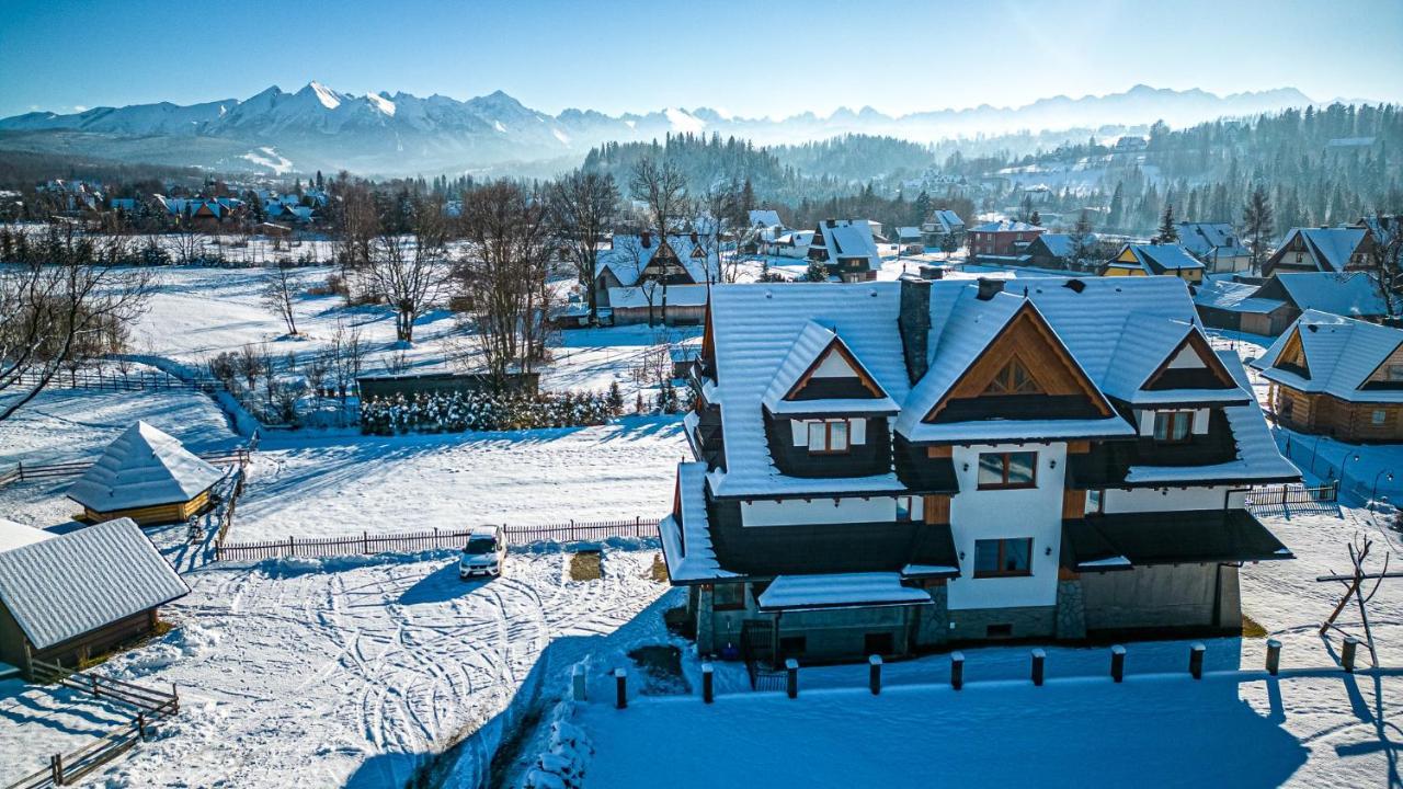 Willa Taterniok - Pokoje Z Widokiem Na Tatry Czarna Góra Buitenkant foto