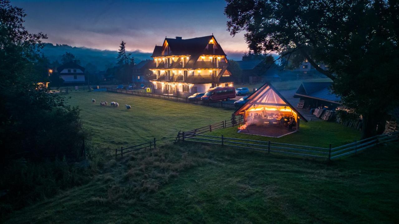Willa Taterniok - Pokoje Z Widokiem Na Tatry Czarna Góra Buitenkant foto